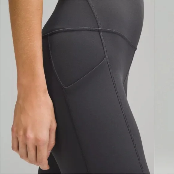 Lululemon Align High-Rise Crop with Pockets 23" 2 Graphite Grey - Picture 3 of 7